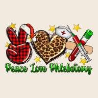 Peace Love Phlebotomy Christmas Zipper Hoodie | Teevron