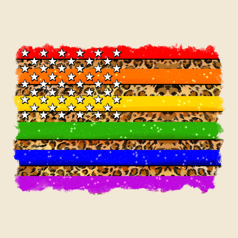 Lgbtq And Usa Flag Premium Tee by Zillion Design Studio | Teevron