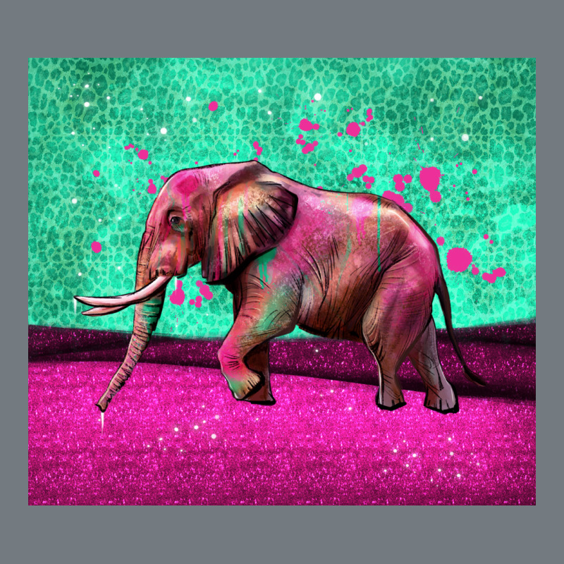 Colorful Elephant Heavyweight Sweatshirt by LillyAllenDesigns | Teevron