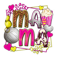 mama volleyball with popcorn | Teevron