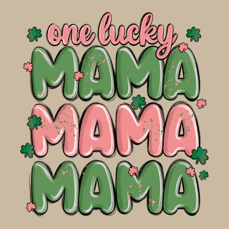 One Lucky Mama Long Sleeve Tee by MaliasSmallBusiness | Teevron