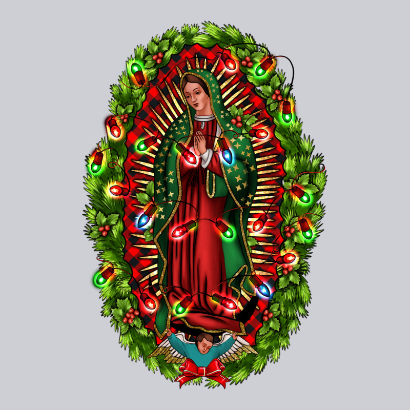 Our Lady Of Guadalupe Christmas Heavyweight Sweatshirt by Jasminsmagicworld | Teevron