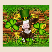 St Patricks Day Cow Urban Heavy Tee | Teevron