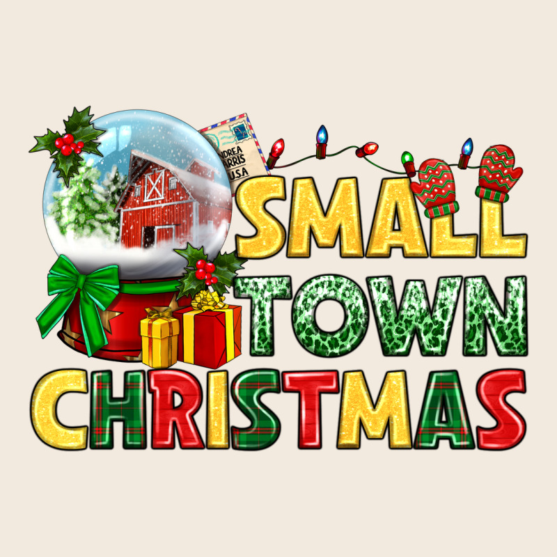 Small Town Christmas Zipper Hoodie by NancyCooperArtShop | Teevron