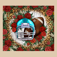 American Football Helmet And Leopard Heavyweight Sweatshirt | Teevron