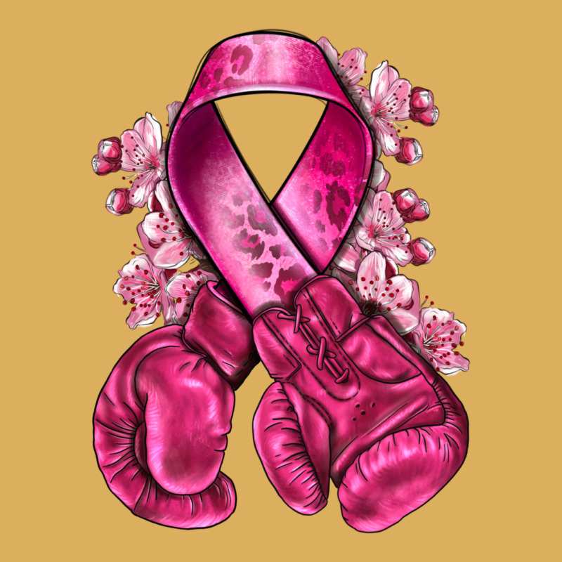 Breast Cancer With Boxing Gloves Premium Hoodie by NancyCooperArtShop | Teevron