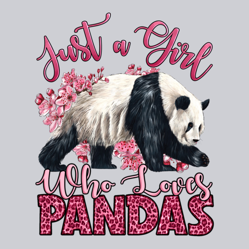 Just A Girl Who Loves Pandas Heavyweight Sweatshirt by LillyAllenDesigns | Teevron