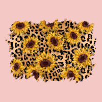 Sunflower Leopard Background Urban Heavy Tee | Teevron