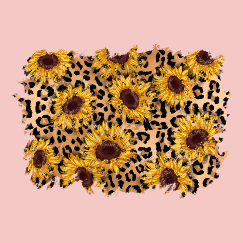Sunflower Leopard Background Urban Heavy Tee by AdoDesignShop | Teevron