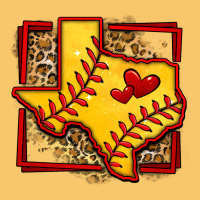 Leopard Softball Texas Map Vintage Hoodie | Teevron