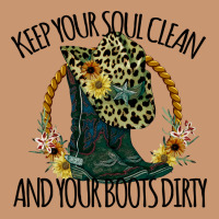 Keep Your Soul Clean And Your Boots Dırty Cowgirl Boots Heavyweight Hoodie | Teevron