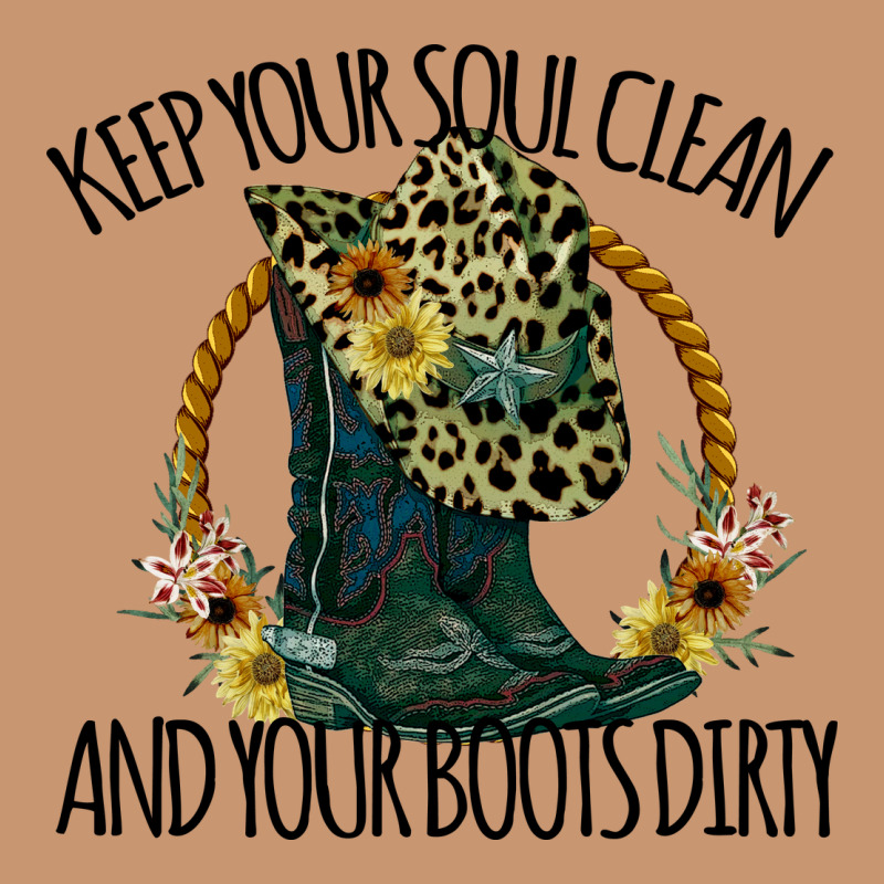 Keep Your Soul Clean And Your Boots Dırty Cowgirl Boots Heavyweight Hoodie by Bettercallsaul | Teevron