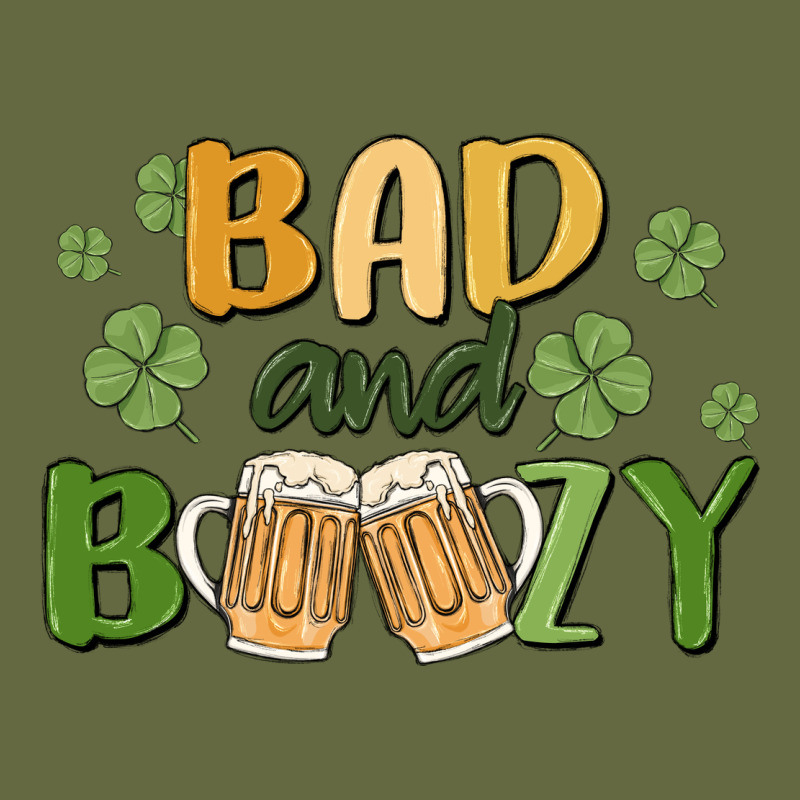 Bad And Boozy Long Sleeve Tee by MaliasSmallBusiness | Teevron