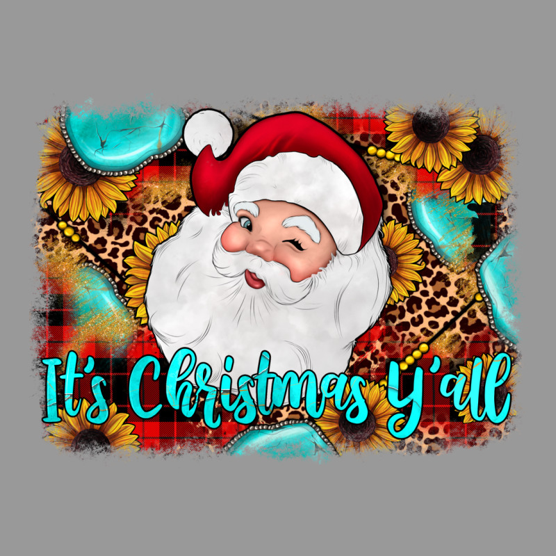 It's Christmas Y'all Background Vintage Hoodie by JahusDesignShop | Teevron