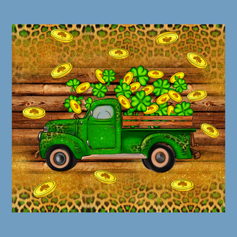 St Patricks Day Truck Urban Heavy Tee by Artiststas | Teevron