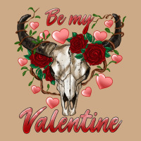 Be My Valentine Bull Skull Vintage Hoodie | Teevron