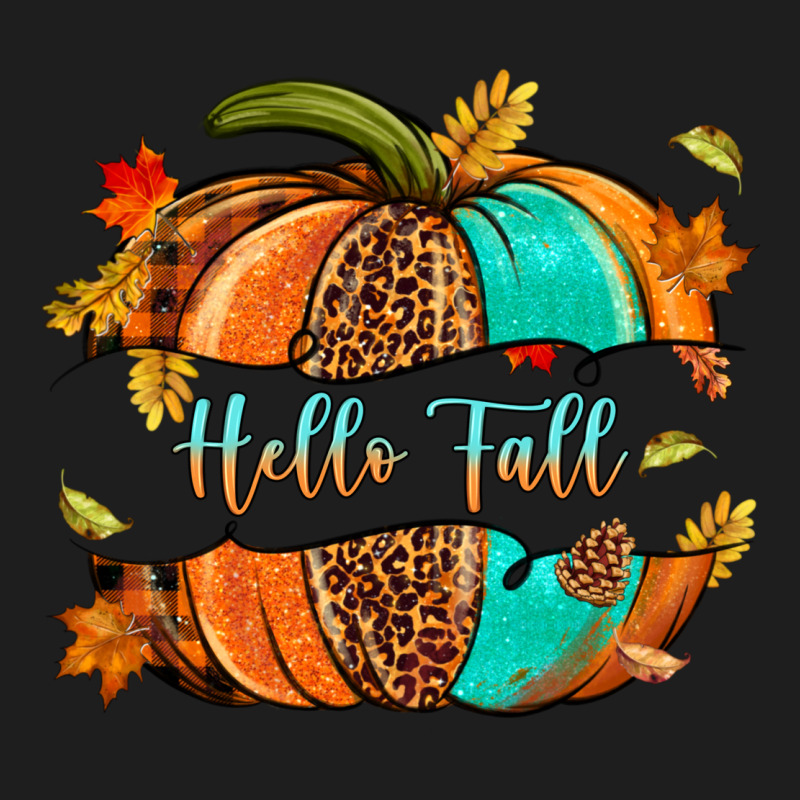 Pumpkin Hello Fall Classic Tee by NancyCooperArtShop | Teevron