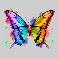 Rainbow Butterfly Premium Tee | Teevron