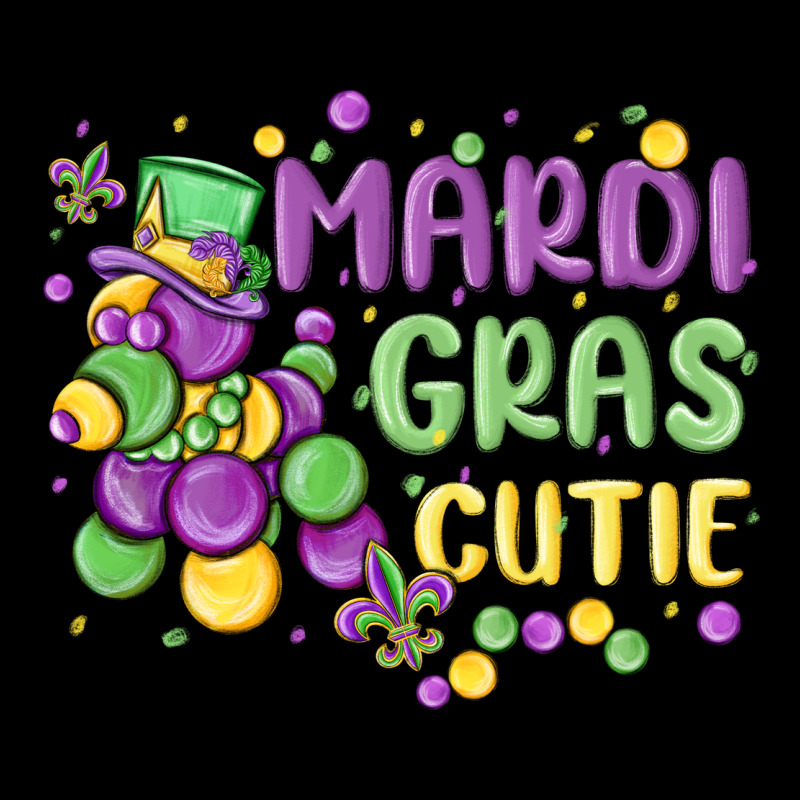Mardi Gras Cutie Long Sleeve Tee by MaliasSmallBusiness | Teevron
