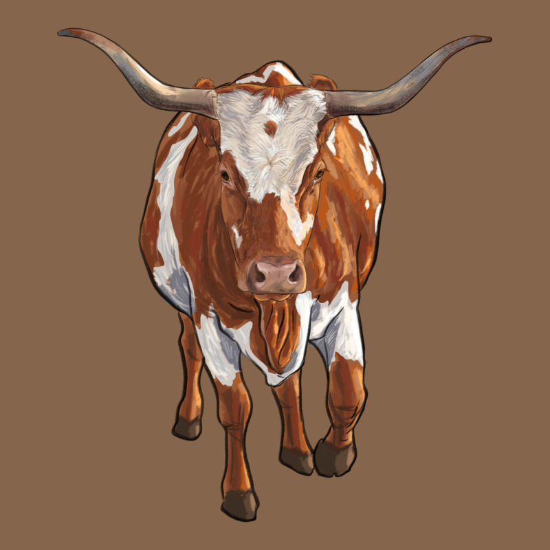 Longhorn Cow Premium Tee by RanaPortraitStore | Teevron