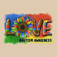 Sunflower Love Autism Awareness Heavyweight Sweatshirt | Teevron