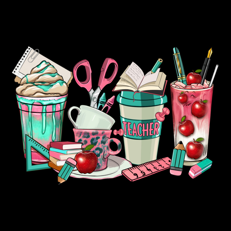 Teacher Coffee Cups Ladies Tee by texasbilliewilder | Teevron