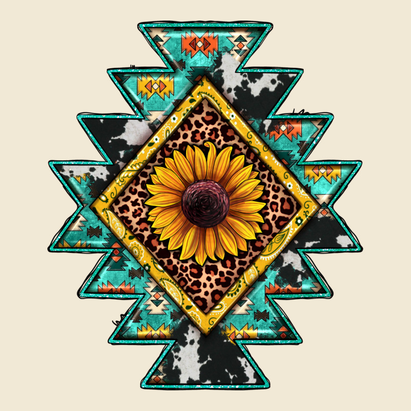 Aztec Leopard Sunflower Ladies Tee by JahusDesignShop | Teevron