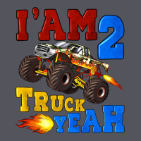 I'am Two Truck Yeah Vintage Hoodie | Teevron