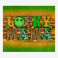 St Patricks Day Lucky Mama Urban Heavy Tee | Teevron