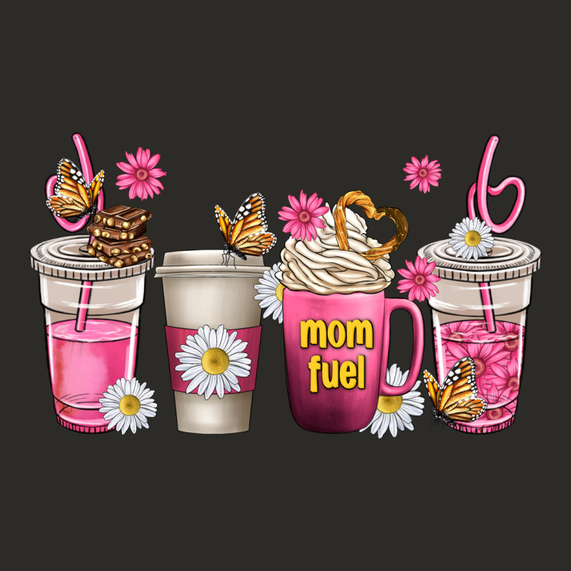 Mom Fuel Coffee Cups Heavy Core Tee by texasbilliewilder | Teevron