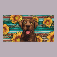 Western Chocolate Labrador License Plate Vintage Tee | Teevron
