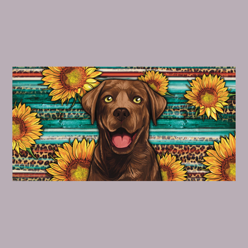 Western Chocolate Labrador License Plate Vintage Tee by Artiststas | Teevron