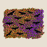 Halloween Leopard Bat Background Urban Heavy Tee | Teevron