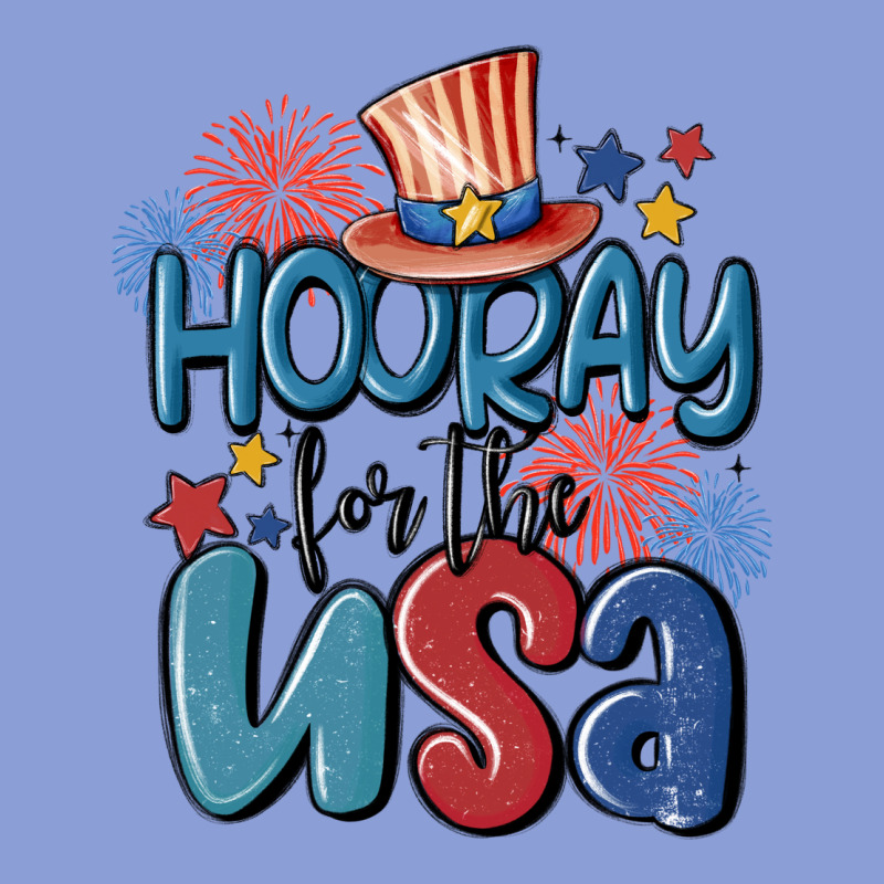 Hooray For The Usa Long Sleeve Tee by MaliasSmallBusiness | Teevron