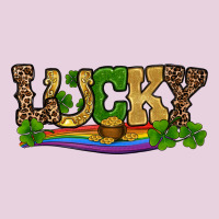 St Patricks Shamrock Gold With Rainbow Ladies Tee | Teevron