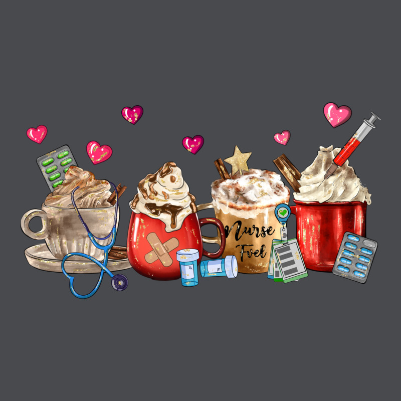 Nurse Coffee Cups Zipper Hoodie by MaliasSmallBusiness | Teevron