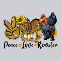 Peace Love Rooster Heavyweight Sweatshirt | Teevron