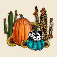 Sunflower Cactus Pumpkin Fall Premium Tee | Teevron