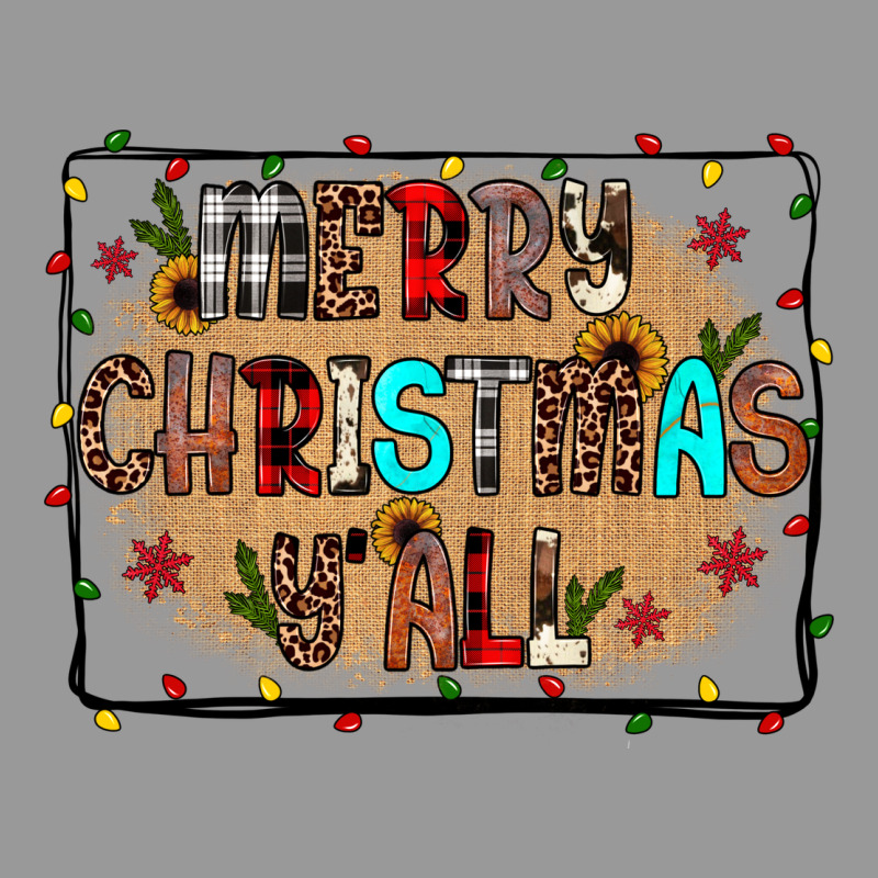 Merry Christmas Y'all Vintage Hoodie by JahusDesignShop | Teevron