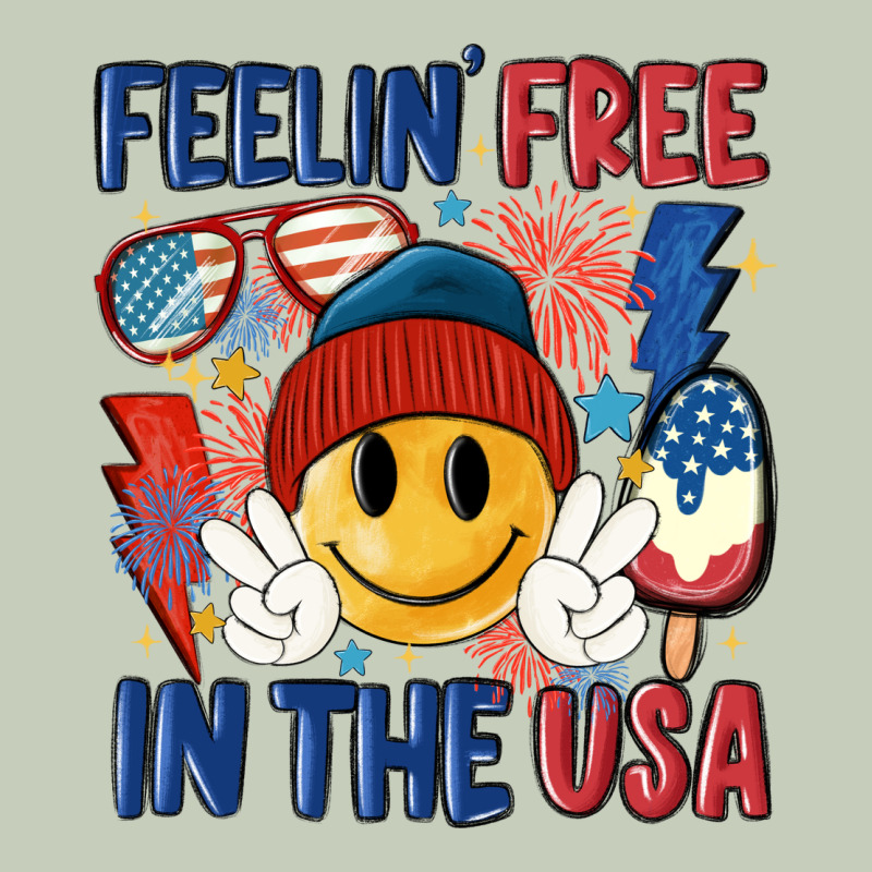 Feelin Free In The Usa Long Sleeve Tee by MaliasSmallBusiness | Teevron