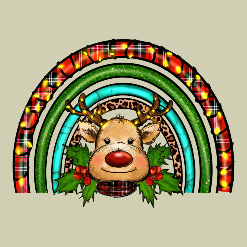 Reindeer Rainbow Christmas Heavy Core Tee by RanaPortraitStore | Teevron