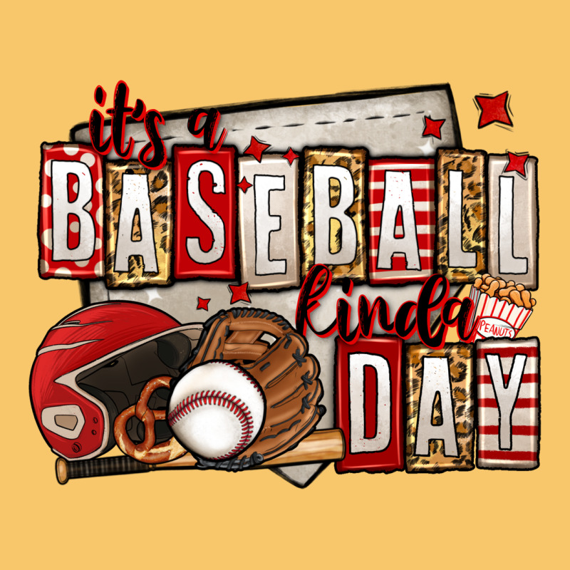 It's A Baseball Kinda Day Vintage Hoodie by Jasminsmagicworld | Teevron
