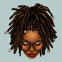 Afro Locs Messy Bun Heavy Core Tee | Teevron
