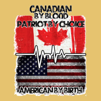 American By Birth Canadian By Blood Patriot By Choice Premium Sweatshirt | Teevron