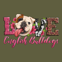 Love English Bulldogs Vintage Tee | Teevron