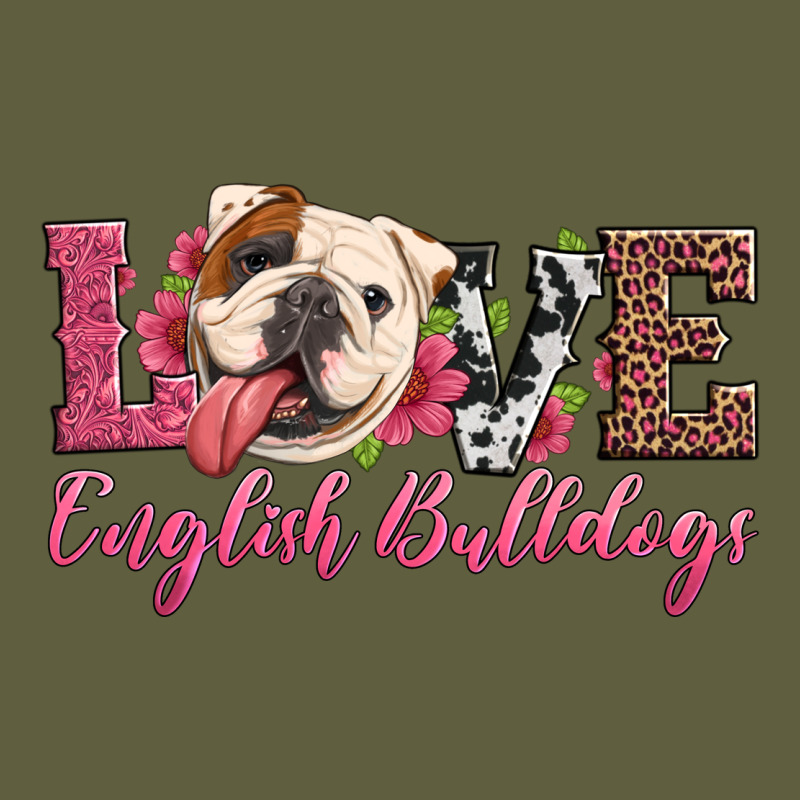 Love English Bulldogs Vintage Tee by Artiststas | Teevron