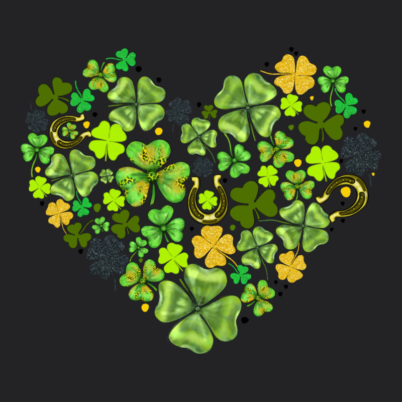 Heart Shaped Clover Vintage Tee by AdoDesignShop | Teevron