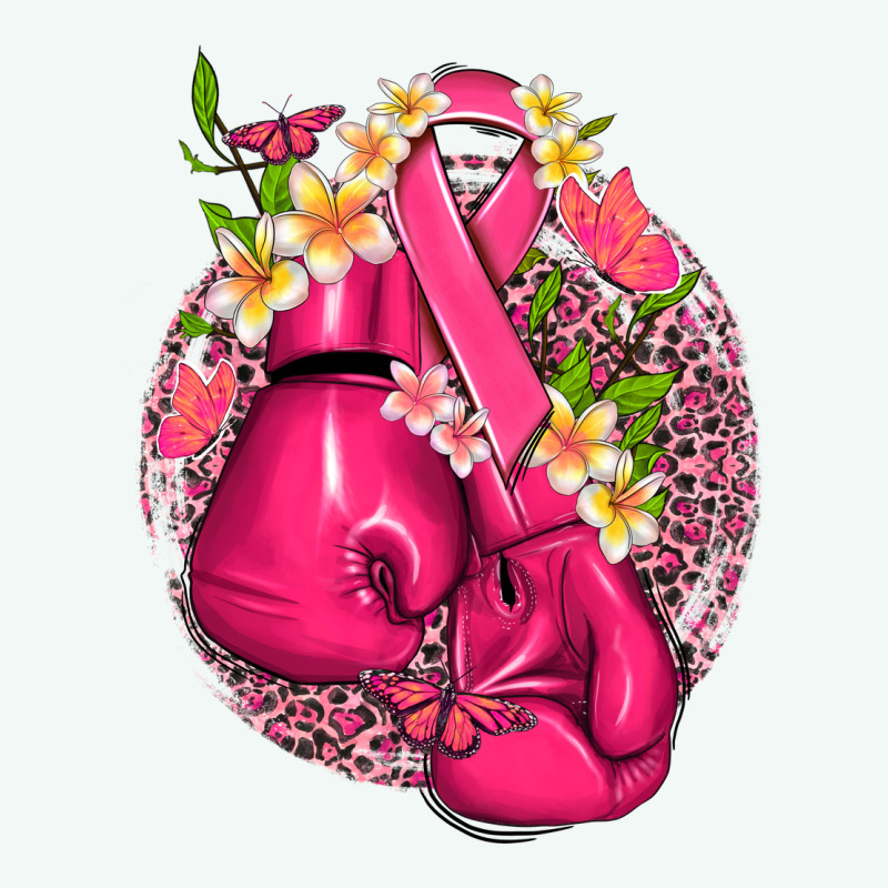 Cancer Boxing Gloves With Ribbon Premium Hoodie by NancyCooperArtShop | Teevron