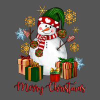 Snowman Merry Christmas Zipper Hoodie | Teevron