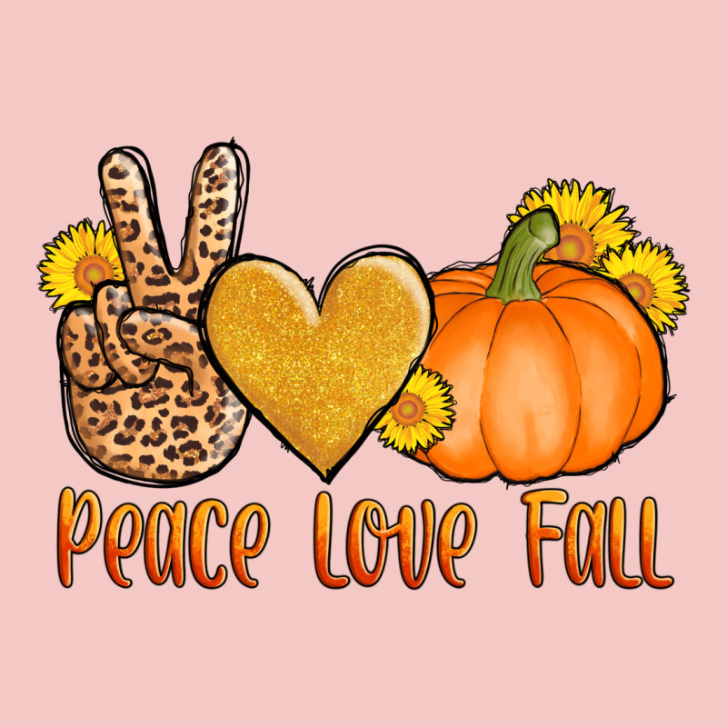 Peace Love Fall Urban Heavy Tee by AdoDesignShop | Teevron